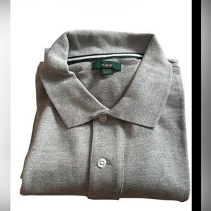 J. Crew Gray Polo Shirt